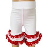 AnnLoren Girls Farm Animals Dress & Capri Legging Shorts